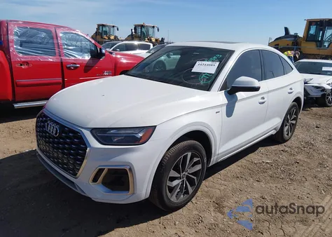 2022 Audi Q5 Sportback Premium Plus 45 Tfsi S Line Quattro S Tronic z USA, uszkodzony, nr VIN WA15AAFY6N2091464
